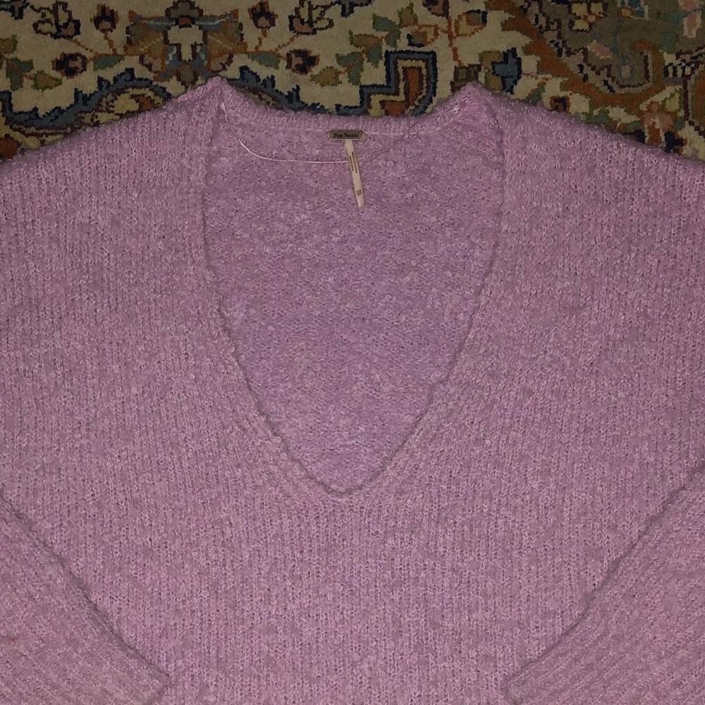 🎉HP⭐️Free People Lofty V-Neck Sweater - Picture 10 of 11